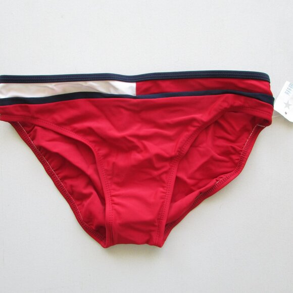 TOMMY HILFIGER Preppy Colour Blocked Bikini - Sz 8 - NEW - Picture 6 of 11